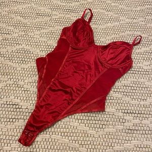 Garage Valentine’s Collection Satin Body Suit